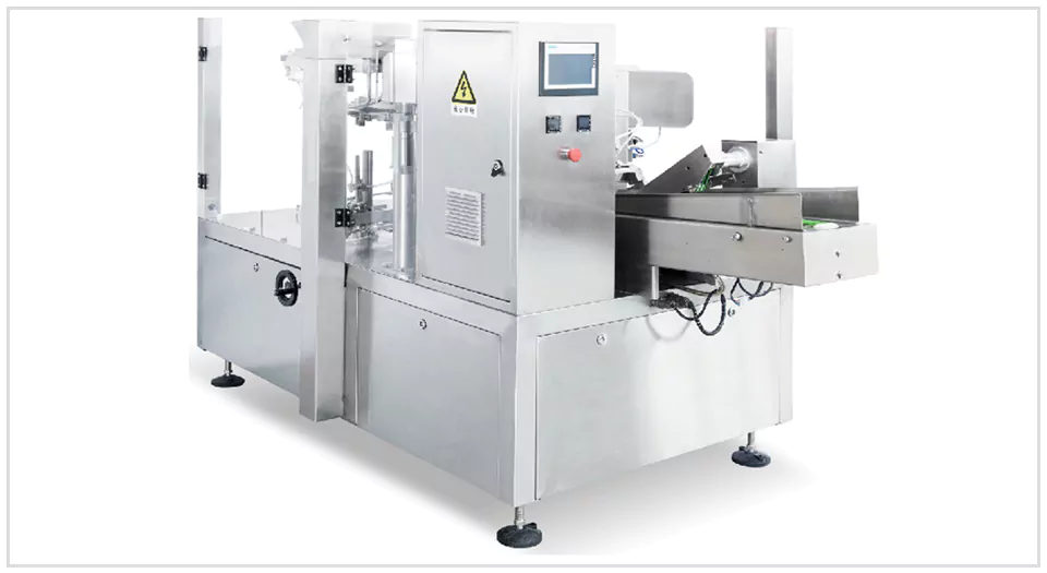 Rotary Premade Pouch Doypack Machine with Multihead Weigher