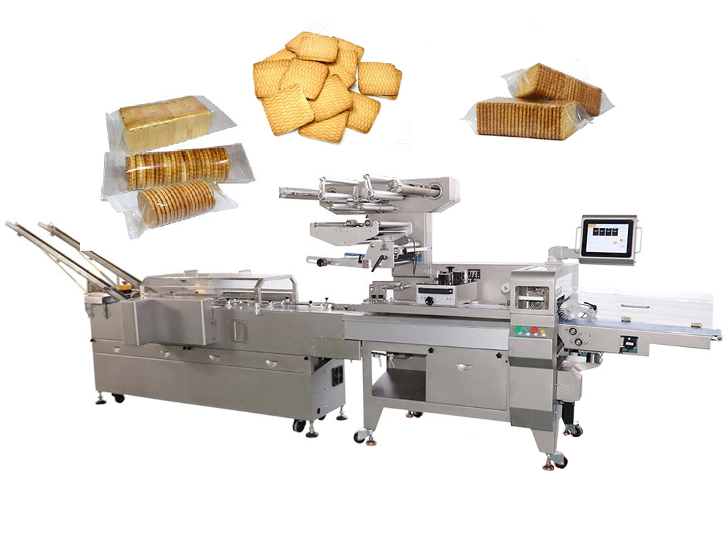 Horizon biscuit flow packing machine