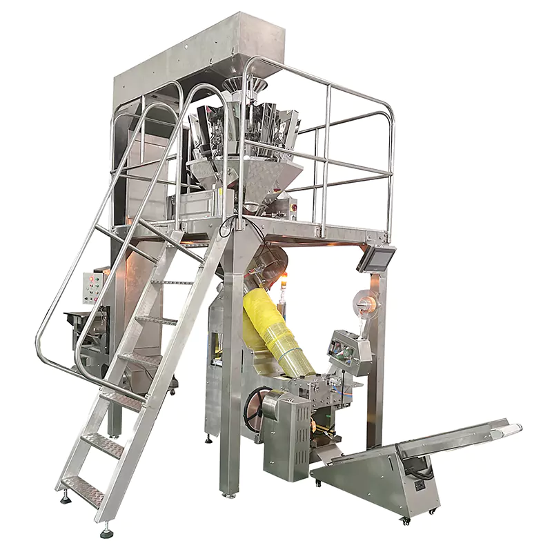 Automatic Chocolate Coins Jelly Onion Potatoes Net Packing Machine